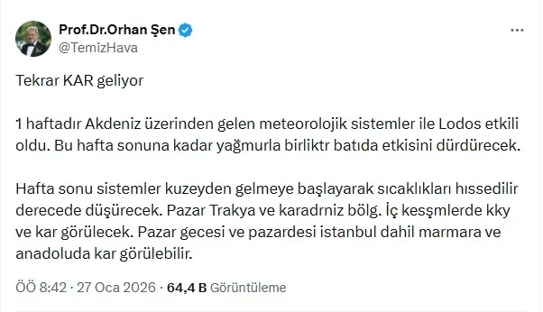 İnegöllüler dikkat! Yarıyıl tatili uzayacak mı?