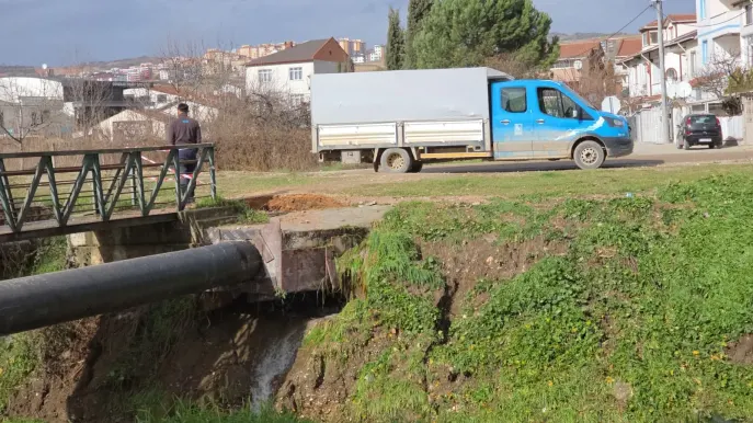 Susuzluk çanları çalarken İnegöl'de tonlarca su boşa aktı