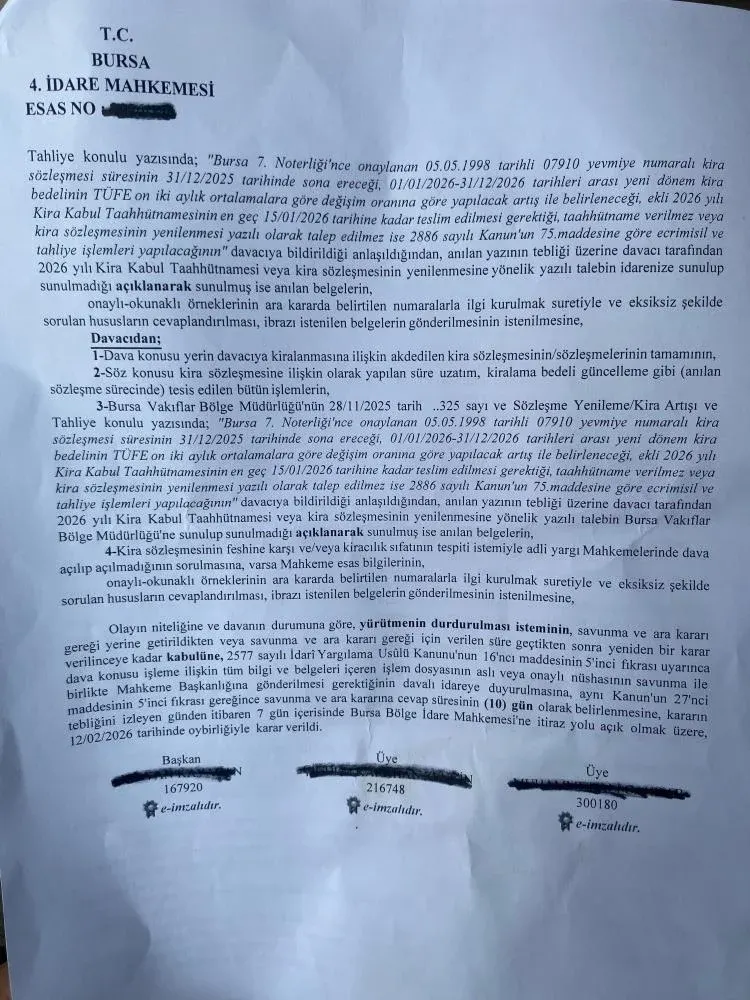 Mahkemeden Koza Han için kritik karar!