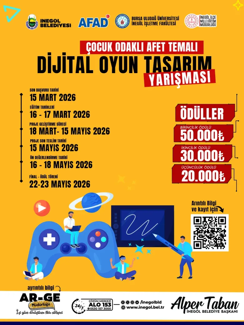 İnegöl Belediyesinden 100 bin TL'lik yarışma! Başvurular başladı