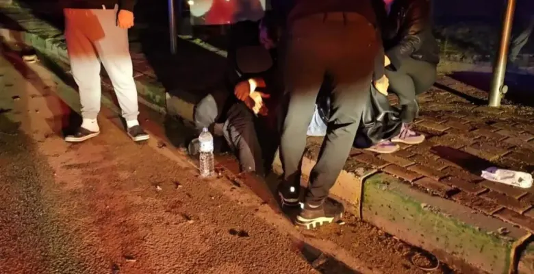 Alkollü olduğu yetmezmiş gibi eşini suçladı!