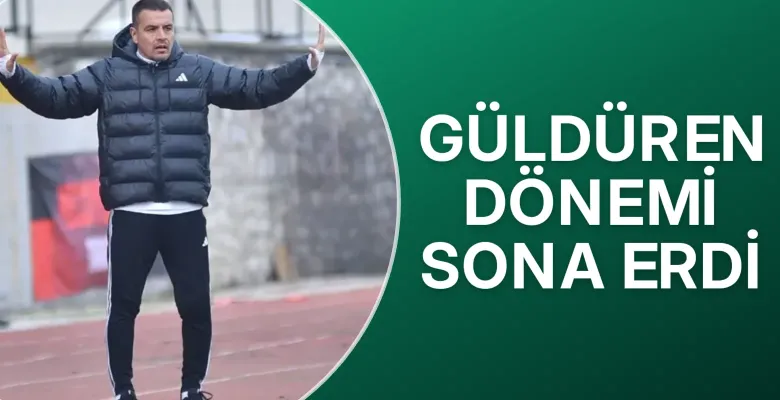 İnegölspor teknik direktör İsmail Güldüren ile yollarını ayırdı