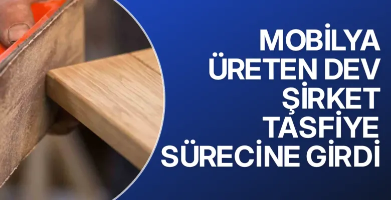 Mobilya ve yapı ürünleri üreten dev şirket tasfiye sürecine girdi