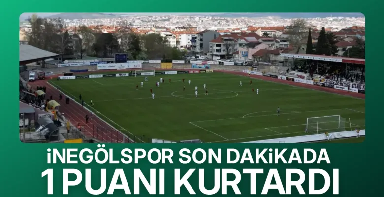 İnegölspor Elazığspor Maçı 2-2 Beraberlikle Sona Erdi