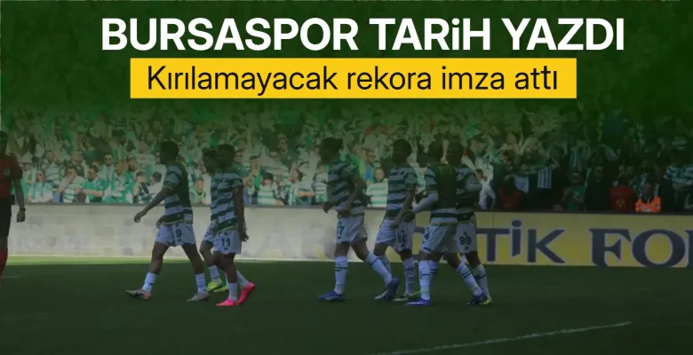 Bursaspor, Her Ligde Şampiyon Olan Tek Takım