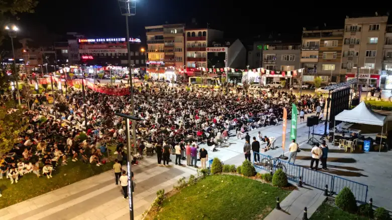 İnegöl’de dev ekranda milli maç heyecanı yaşanacak