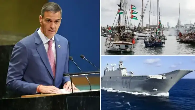 İspanya, Gazze’ye giden Sumud Filosu’na donanma gemisi gönderiyor