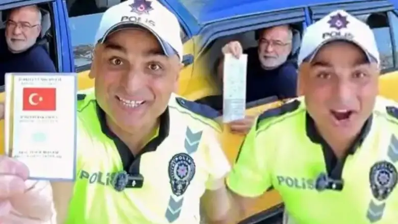 Sosyal medyada fenomen olan trafikçiye soruşturma!