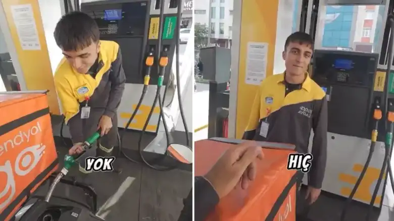 Pompacıdan ilginç soru; Bilirsen yakıt bedava