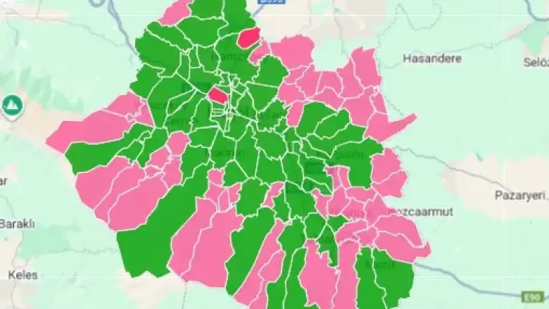 İnegöl'de sosyo ekonomik statüye göre kişi başına düşen gelir