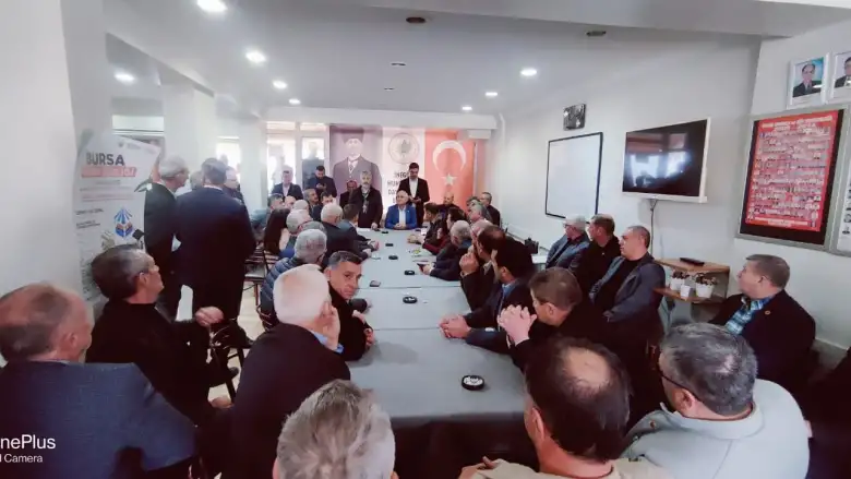 İnegöl Muhtarlar Derneği’nde yeni başkan Eyüp Arslan