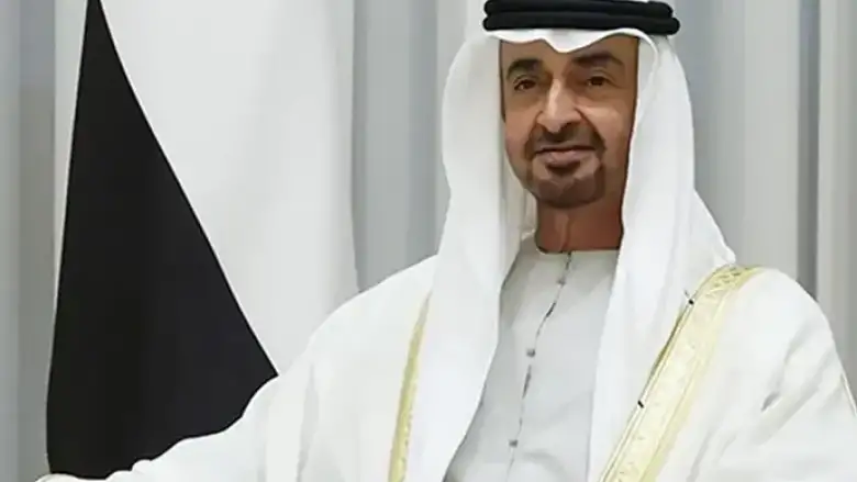 BAE Devlet Başkanı Al Nahyan Türklerin katili 3. Makarios'un anıtına çelenk bıraktı