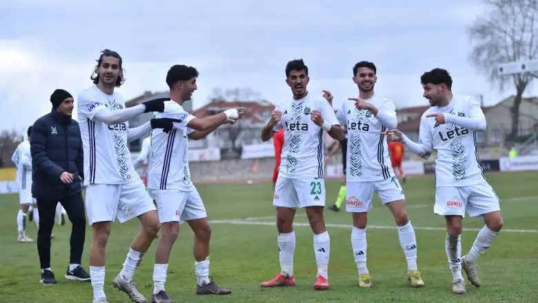 İnegöl Kafkasspor, Edirnespor’u 1-0 yenerek liderliğini korudu