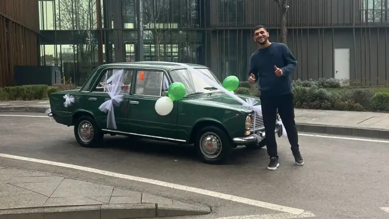 İnegöl'de her gören gelin arabası sandı! Gerçek çok başka çıktı