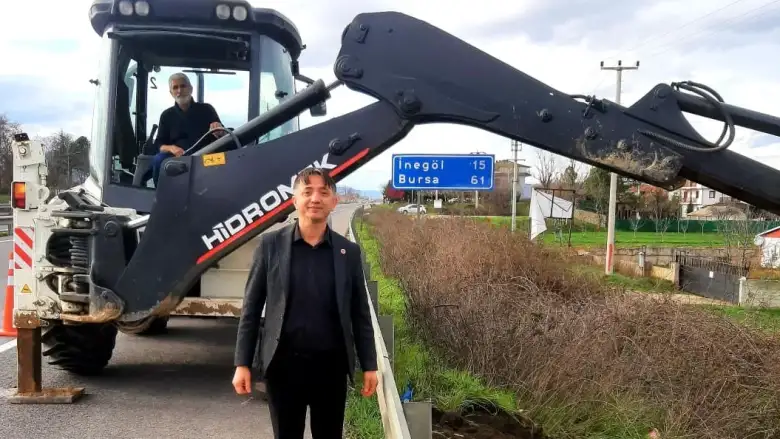 Çitli Mahallesi’nde Yol Güvenliği İçin Karayolları Desteği