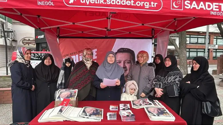Saadet Partisi İnegöl’den çarpıcı çıkış! "Çözüm siyasette değil, ahlakta"