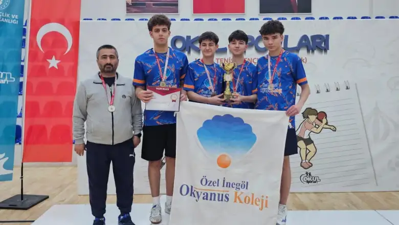 Okyanus Koleji'nden İnegöl'ü gururlandıran ülke başarısı!
