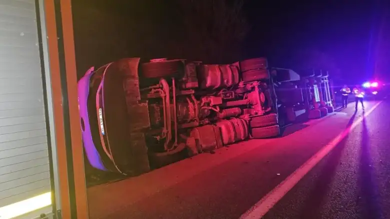 Sabah saatlerinde İnegöl'de korkutan kaza!