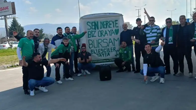Bursaspor Taraftarı Yollarda! Şampiyonluk Maçına Akın