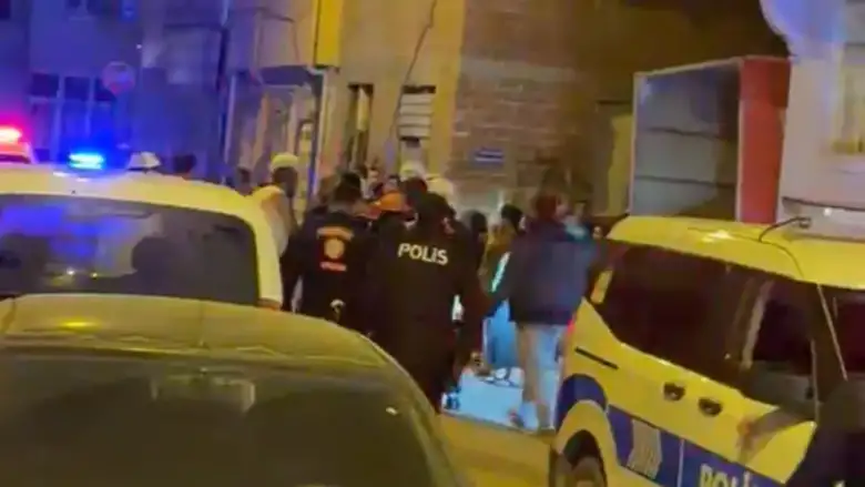 İnegöl'de hareketli gece polis müdahale etti