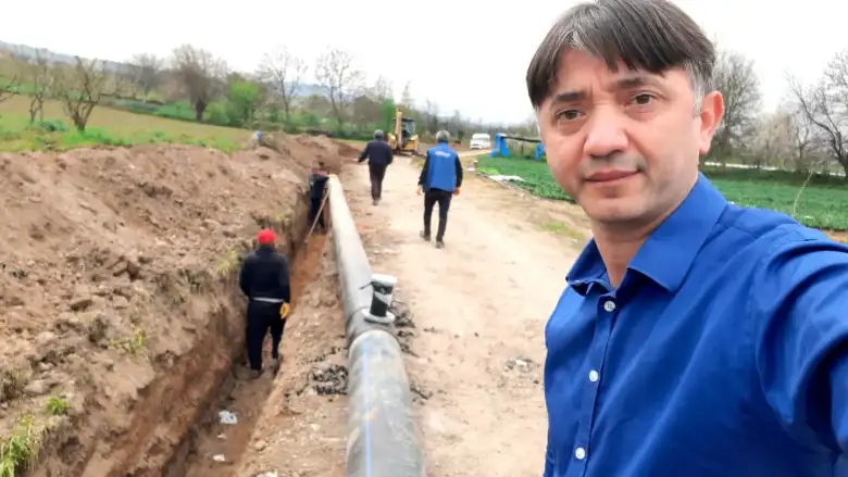 İnegöl’de dev sulama projesi! 30 Km’lik hat geliyor