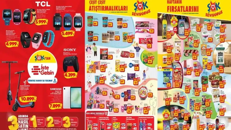ŞOK 22 Nisan aktüel kataloğunda PS5 ve drone satışta