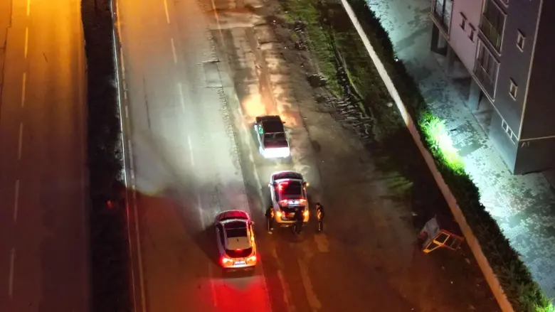 Ahmet Türkel Çevre Yolu’nda abart egzoz denetimi