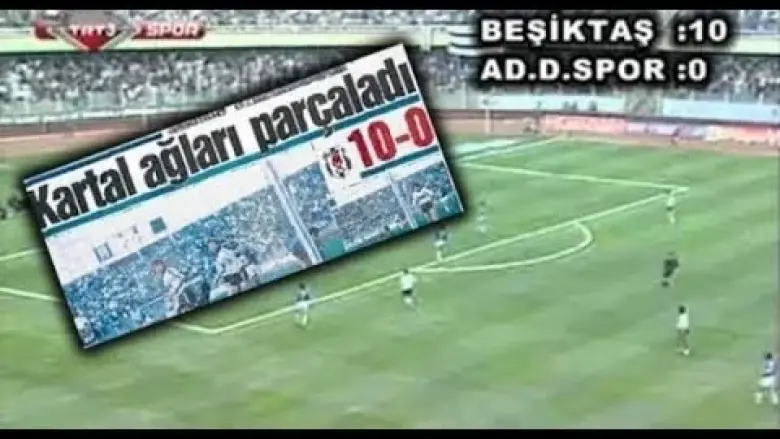 Beşiktaş’ın 10-0’lık rekor maçında goller kimden geldi?
