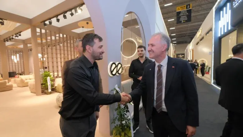 İnegöl, 170 firma ile İstanbul Mobilya Fuarı’na damga vurdu