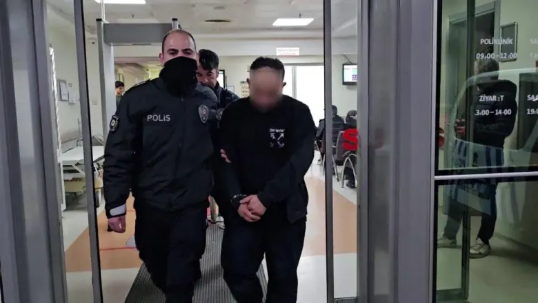 Film gibi kovalamacada bekçiyi ısırdı!