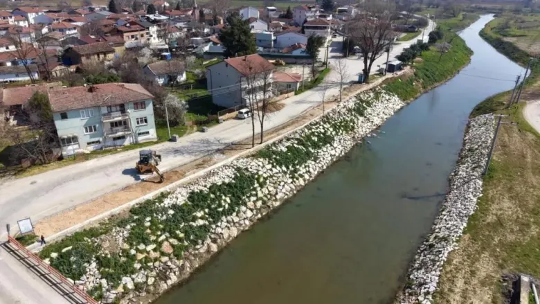 Kulaca’da Koca Çayı çevresi yenileniyor