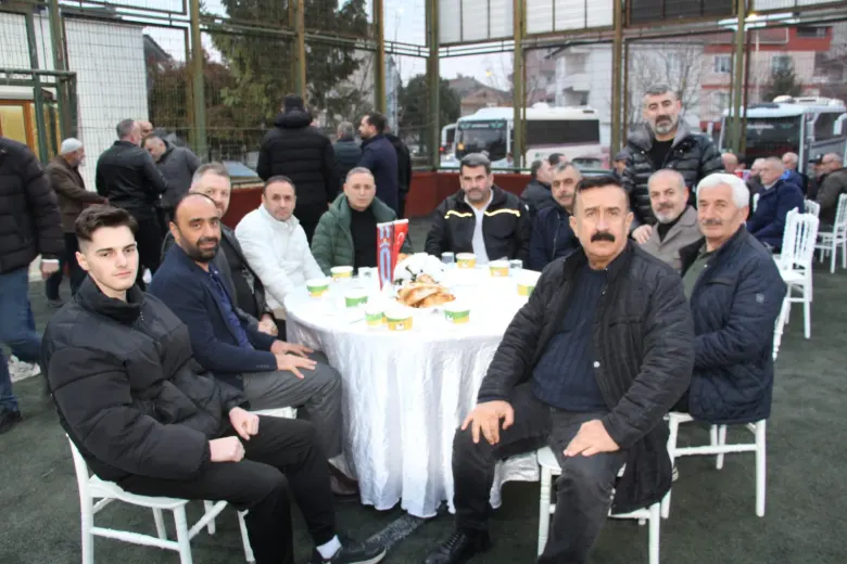 İnegöl’de spor camiası Karadeniz Güvenspor iftarında buluştu