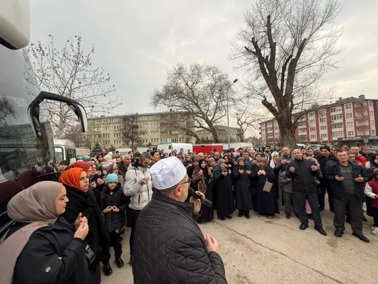 İnegöl'den 2 bin 345 kişi uğurlandı