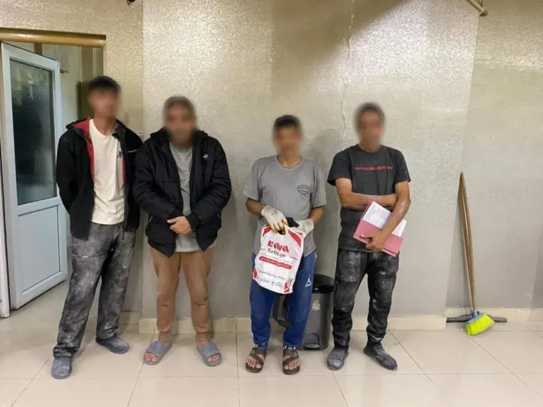 Çok sayıda kaçak işçi kıskıvrak yakalandı