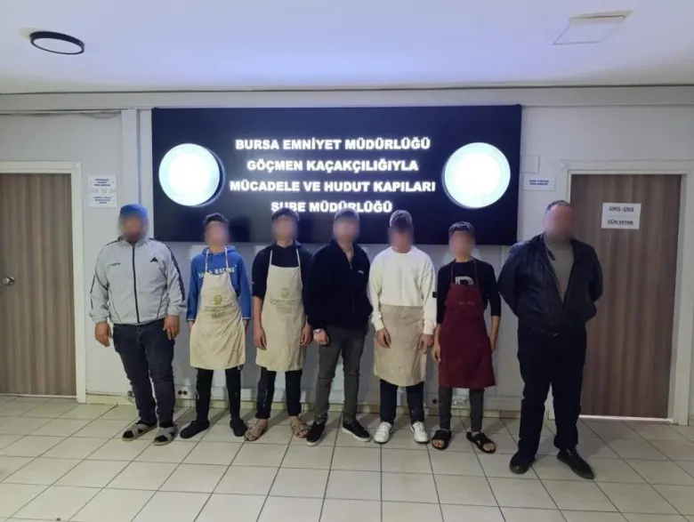 5 kaçak çocuk işçi yakalandı