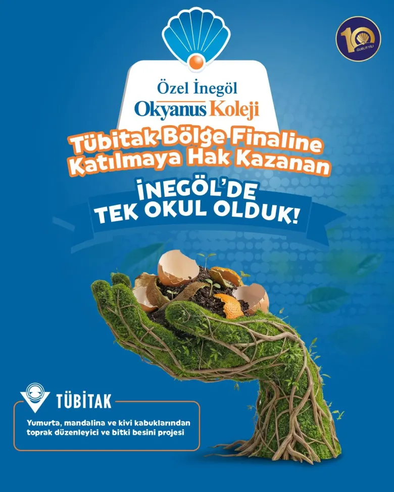 İnegöl’den yükselen tek proje Okyanus Koleji'nden!