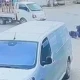 İnegöl'de motosiklet sürücüsü böyle sürüklendi!