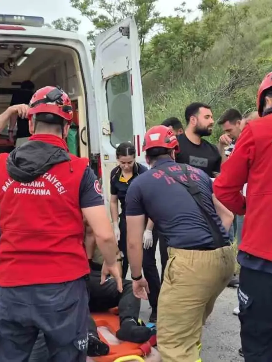 Balıkesir’de tır kazası: 1 yaralı