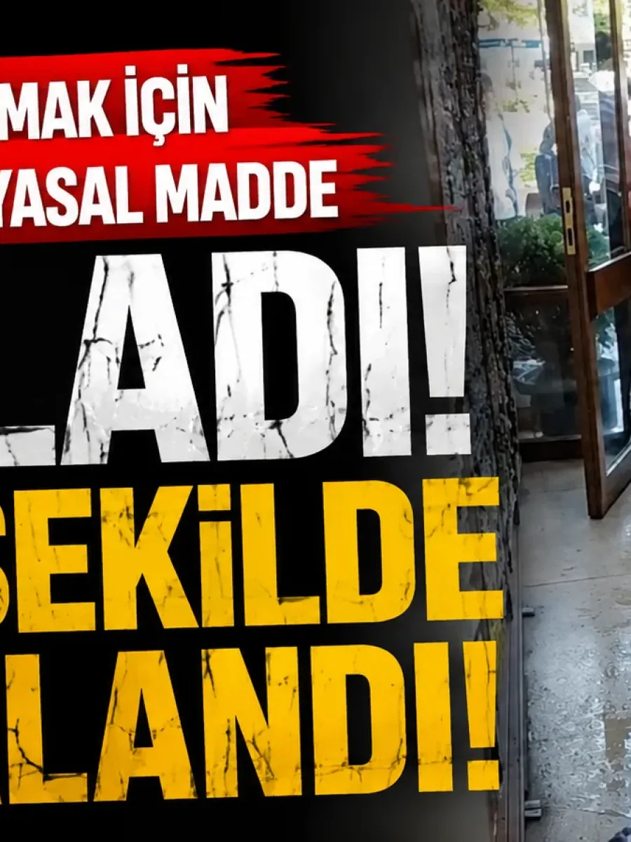 Lavaboyu açmak için dökülen kimyasal madde patladı: 2 yaralı