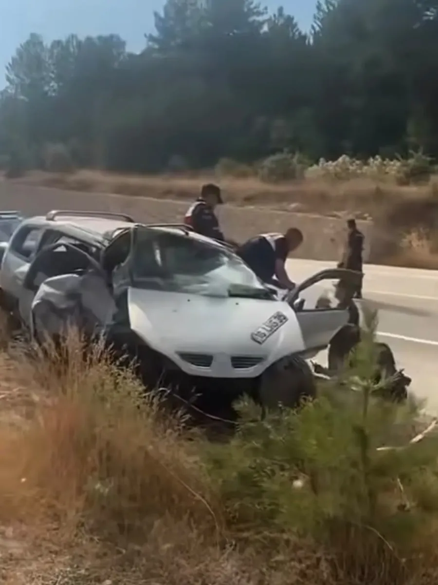 Bursa’da takla atan araçtaki çift yaşamını yitirdi