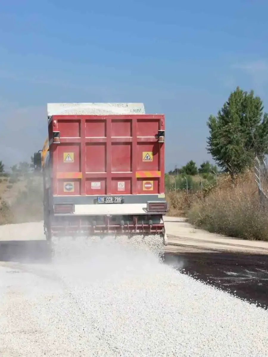 Bursa Şehir Hastanesi’nin iç yolları yenilendi