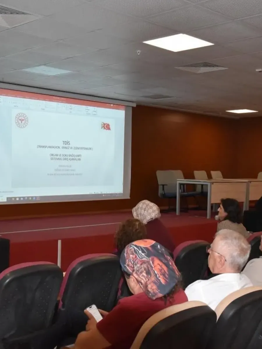 Mehmet Akif Ersoy Devlet Hastanesinde organ nakli eğitimi