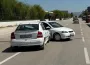 İnegöl’de 2 otomobil çarpıştı: 2 kişi yaralandı