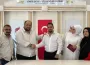 Nikahına geç kalan çift halk otobüsü ile salona yetişti