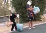 İnegöl'de parkı çocuklar temizledi