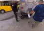 Park halindeki motosiklet alev topuna döndü!