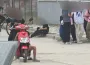 İnegöl'de çocukların tehlike saçan oyunu!