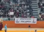 Tribünlerden açılan pankart herkesi duygulandırdı