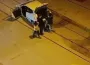 Dehşet anları kamerada! Kadını yol ortasında sürükledi