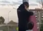 Çocukların bayrak hassasiyeti gönülleri fethetti